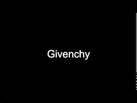 givenchy aussprache|givenchy meaning.